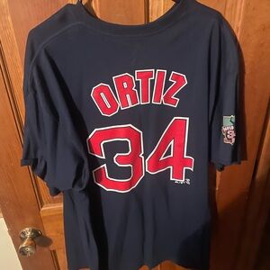 Boston Red Sox - David Ortiz official last season jersey shirt never worn